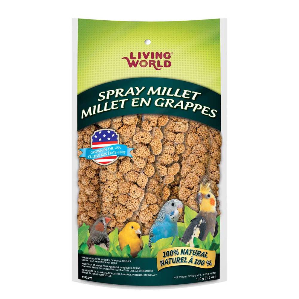 Living World Spray Millet, 7 Ounces