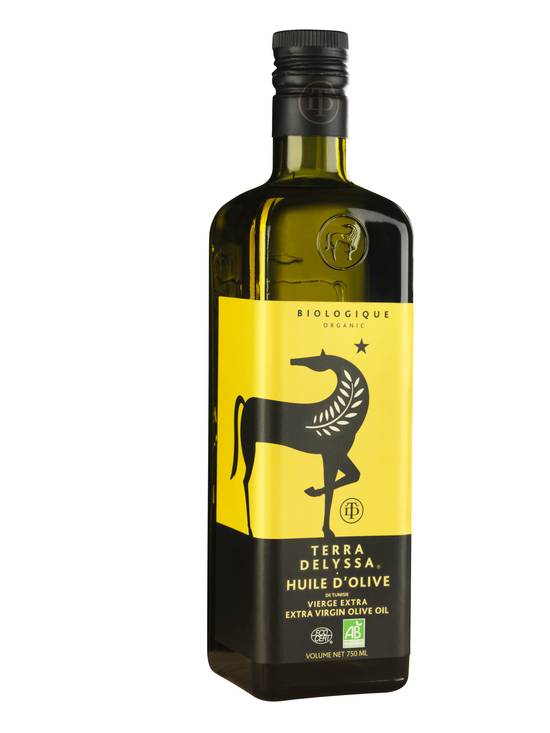 Terra Delyssa - Huile d'olive vierge extra biologique (750 ml)