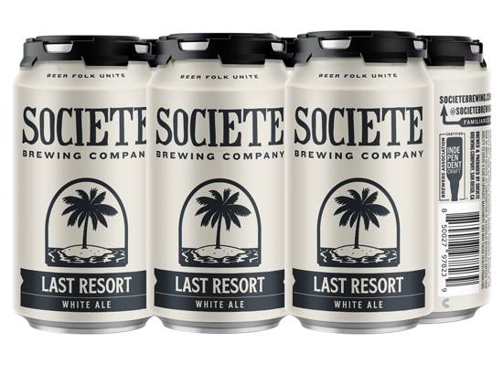 Societe Brewing Company Last Resort 6 Pack 12oz Cans