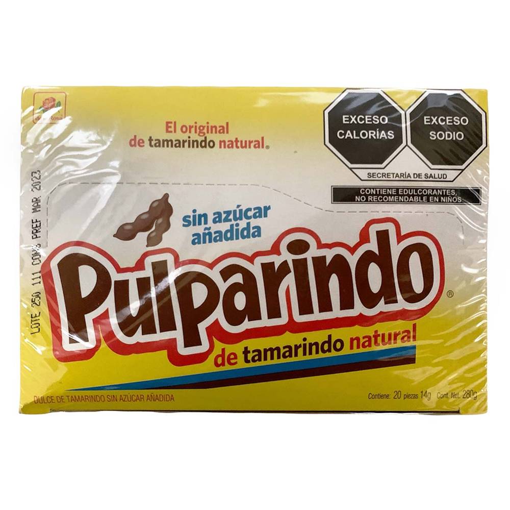 de la Rosa · Tamarindo pulparindo sin azúcar (280 g)