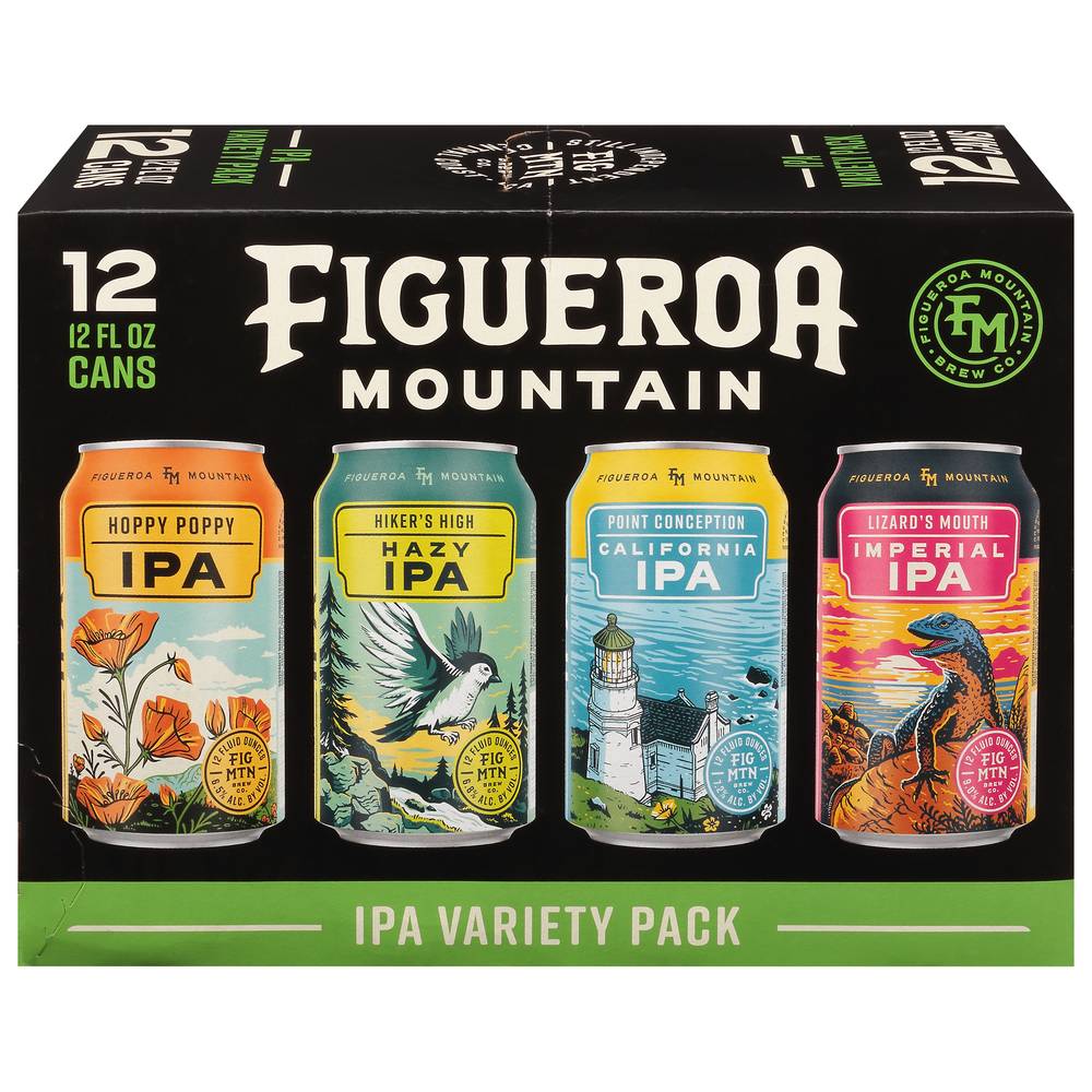 Figueroa Mountain Variety Ipa pack (12 x 12 fl oz)