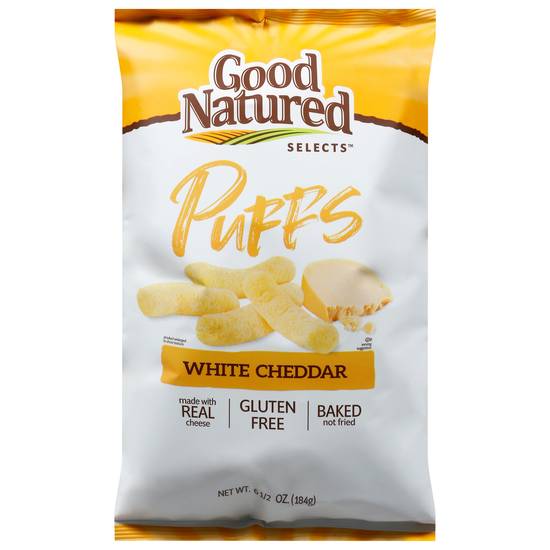 Good Natured Selects White Cheddar Puffs