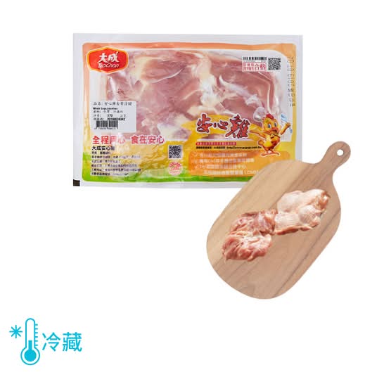 冷藏安心雞去骨雞腿/375g