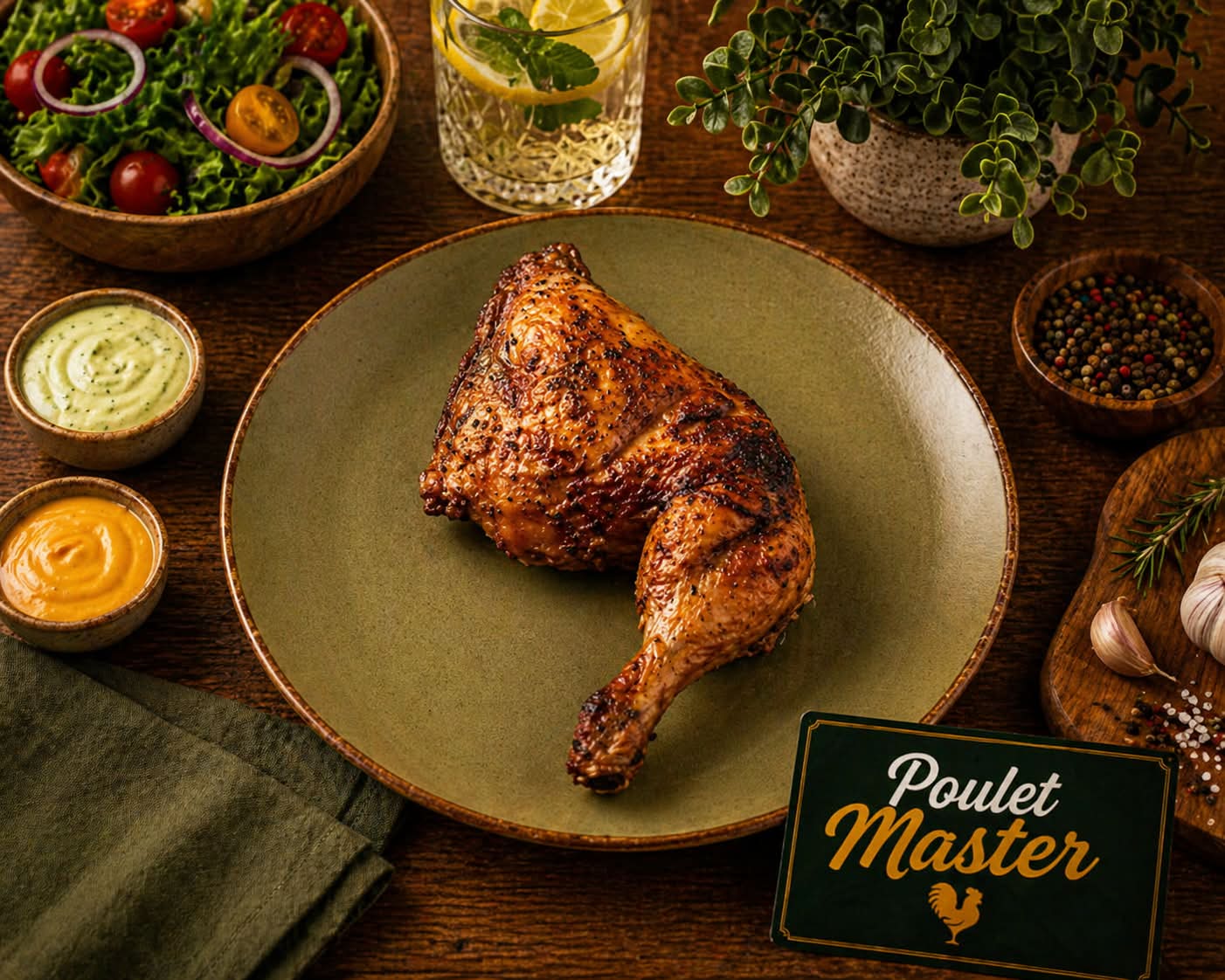 Cuisse de Poulet Grillé