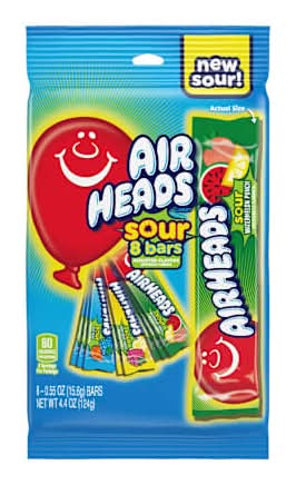 Airheads® Sour 8 Bars Candy 4.37oz