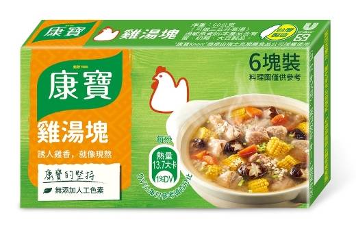 康寶雞湯塊單入 | 60 g #25022075