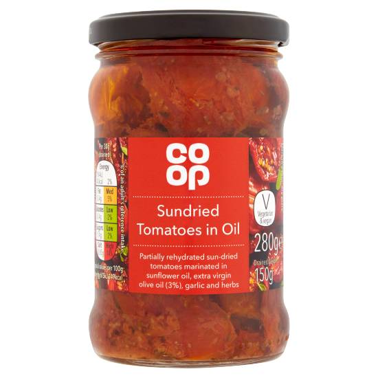 Co-Op Sundried Tomatoes in Oil 280g