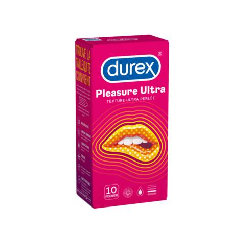Préservatif pleasure ultra DUREX - la boîte de 10 préservatifs