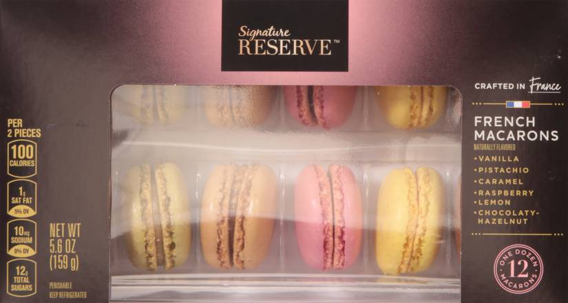 Signature Reserve French Macarons (12 ct)