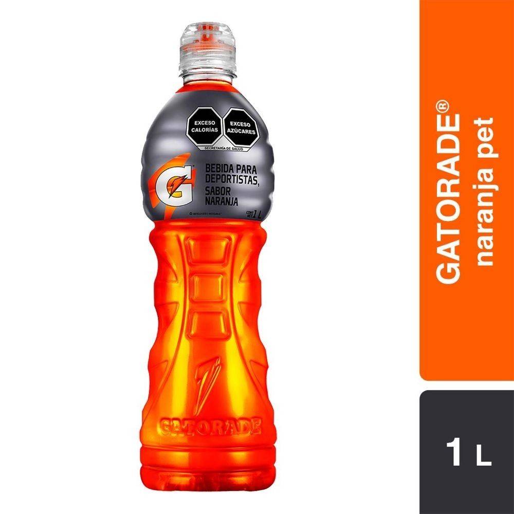 Gatorade · Bebida para deportistas, naranja (1 L)