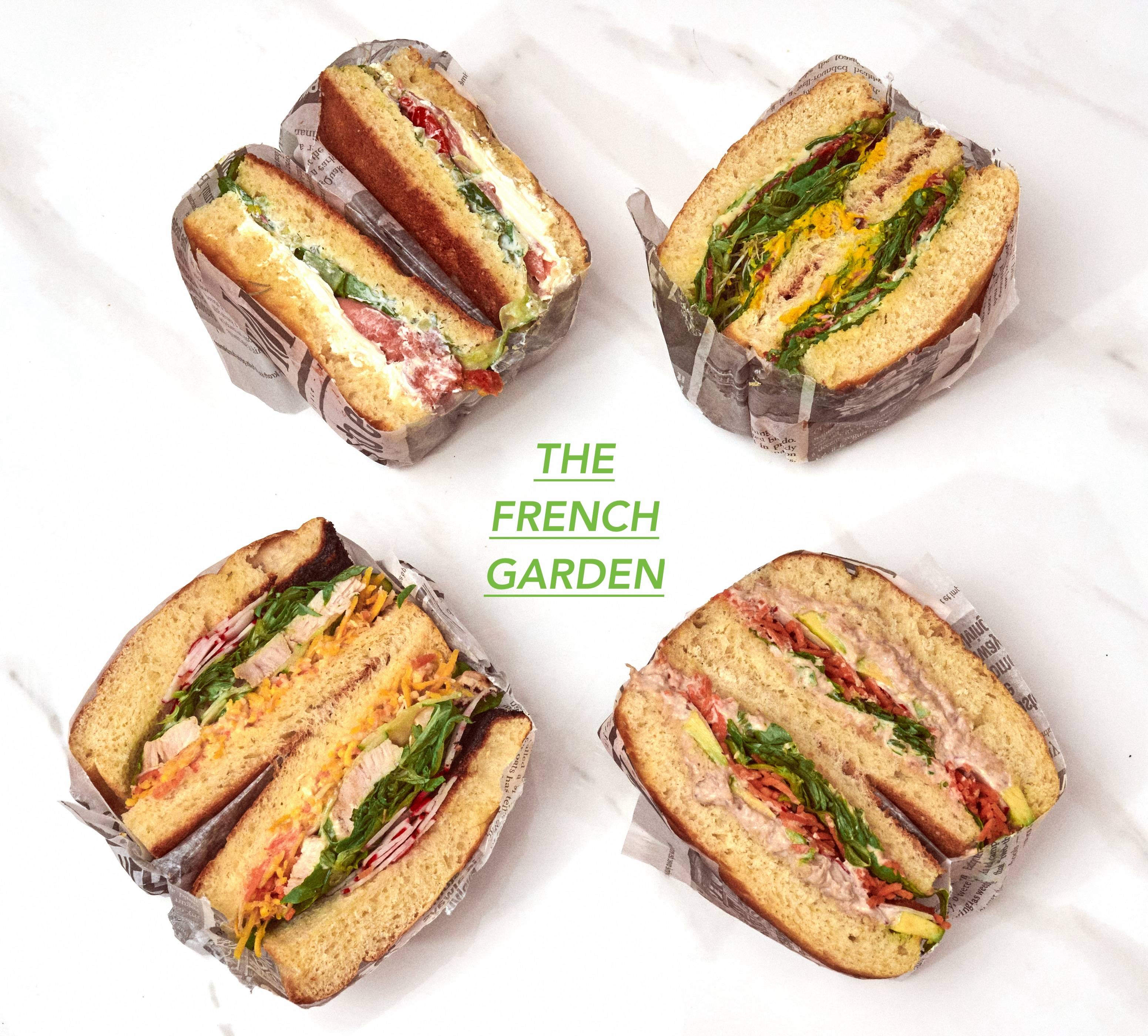 Menu Garden Sandwich 🥪🥤