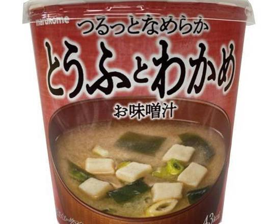 ＭＳとうふとわかめお味噌汁