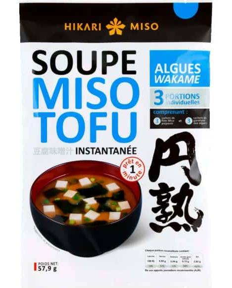Hikari Miso - Soupe au tofu et algues wakame (57,9g)