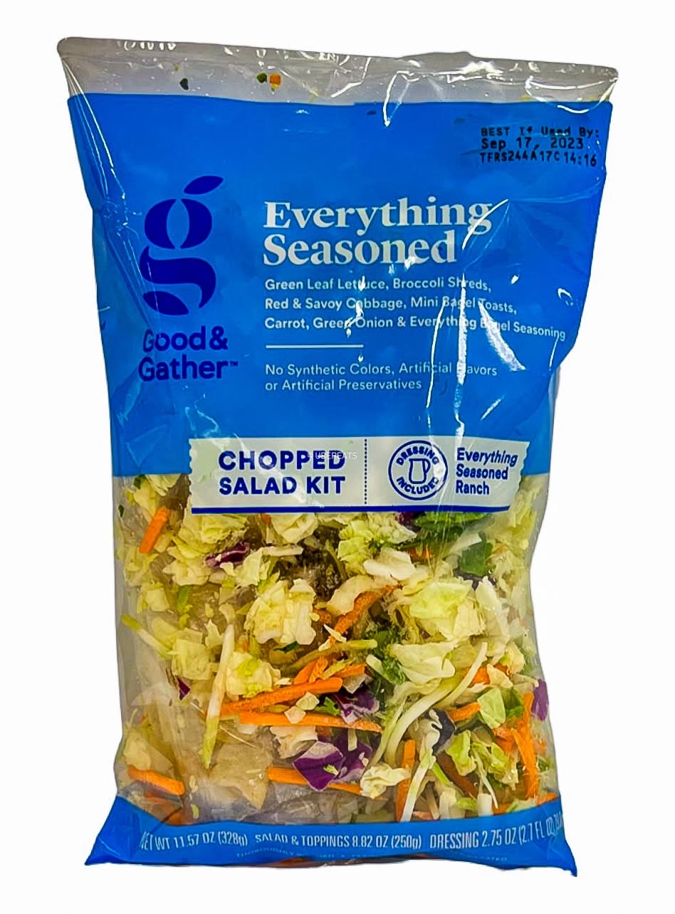 Good & Gather Everything Seasoned Chopped Salad Kit (11.57 oz)