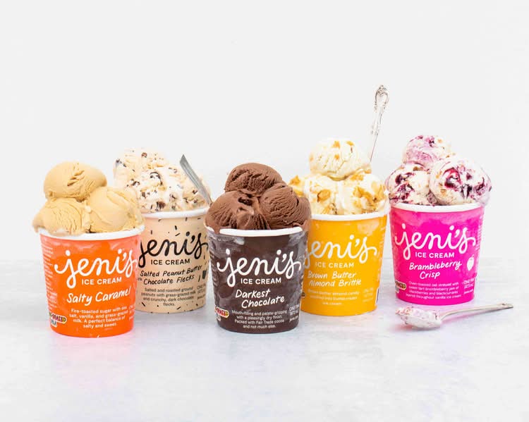 Jeni's Splendid Ice Creams (Nashville Farmer's Market) Menu