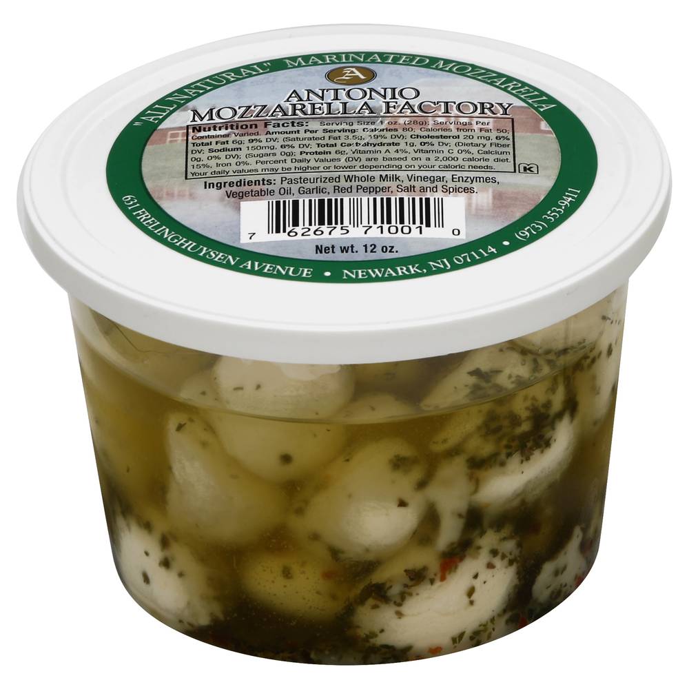 Antonio Mozzarella Factory Mozzarella (12 oz)