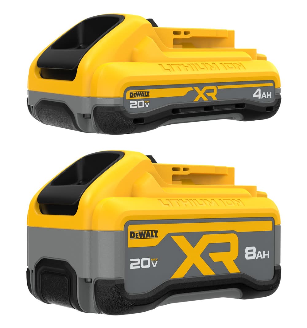 DEWALT 20 -Volt 2 -Pack Battery ( 8 Ah 4 Ah Lithium-ion )