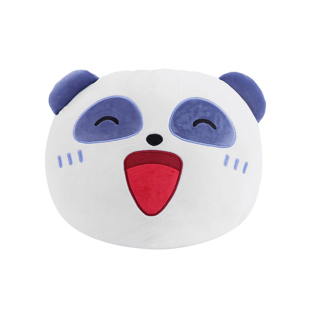 Miniso · Cojín decorativo panda we bare bears, 35x32 cm, blanco