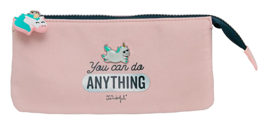 Estojo Triplo - You Can Do Anything Mr. Wonderful