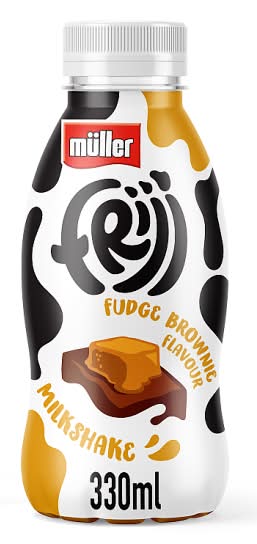 FRijj Fudge Brownie, Milkshake (330ml)