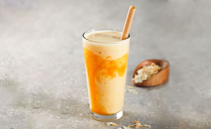 Tropical Coconut Fruit Smoothie