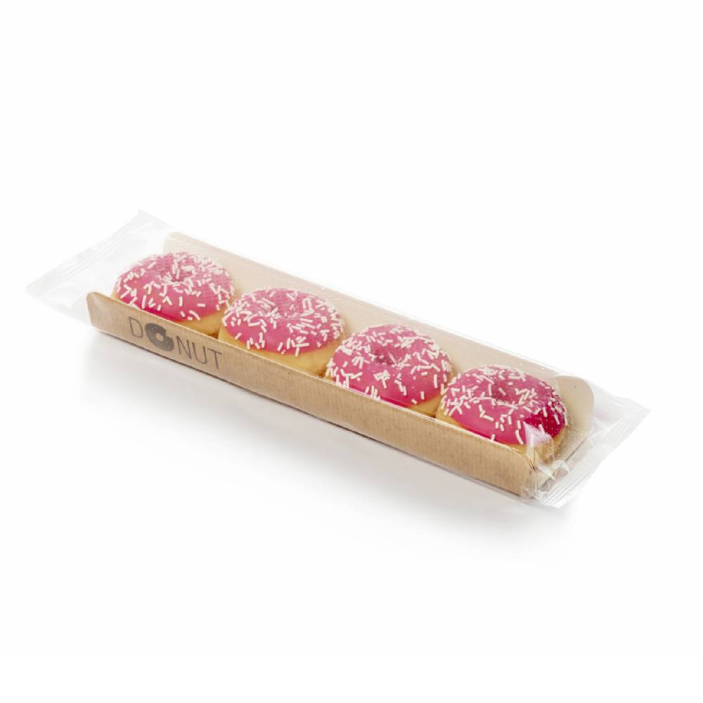 NoBrand - Mini donuts arôme fraise (72g)