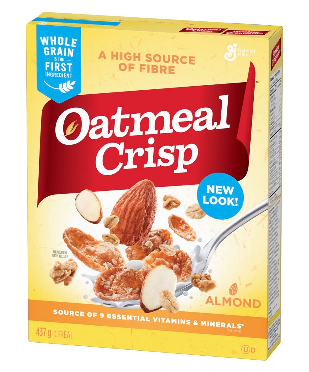 Oatmeal crisp céréales pour petit déjeuner - breakfast cereal (amande)