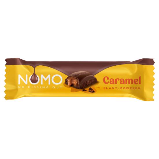 NOMO Vegan & Free From Caramel Choc Bar (38g)