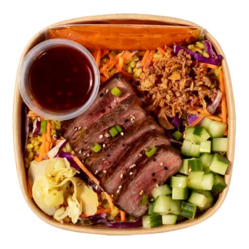 Sprouts Farmers Market Hibachi Grass Fed Beef Bowl