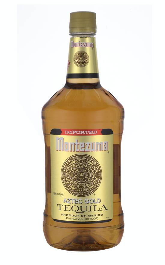 Montezuma Aztec Gold Tequila Bottle (1.75 L)