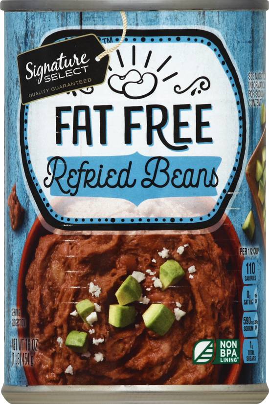 Signature Kitchens Fat Free Refried Beans
