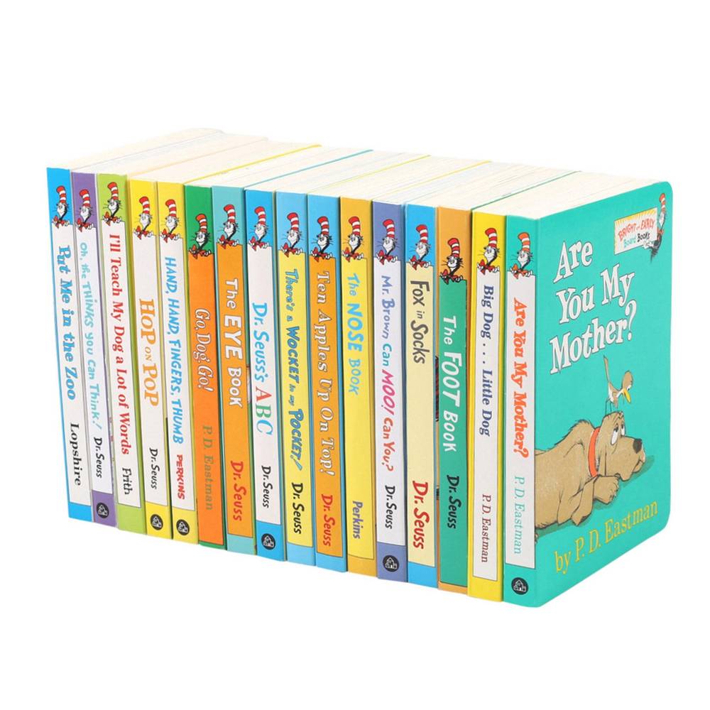 Dr. Seuss Bright & Early Board Packs, Assorted Book Set