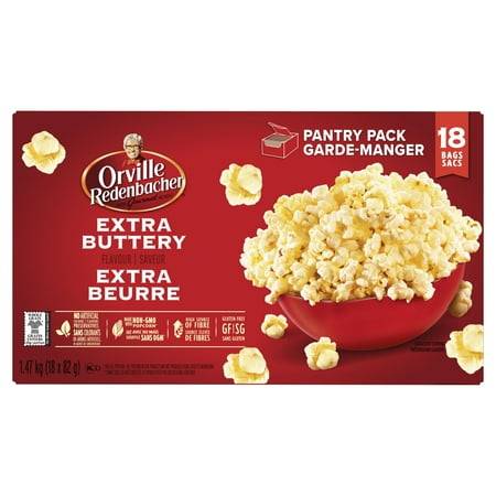 Orville Redenbacher''S Microwave Popcorn (extra buttery)