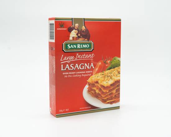 San Remo Large Instant Lasagna Sheets 250g