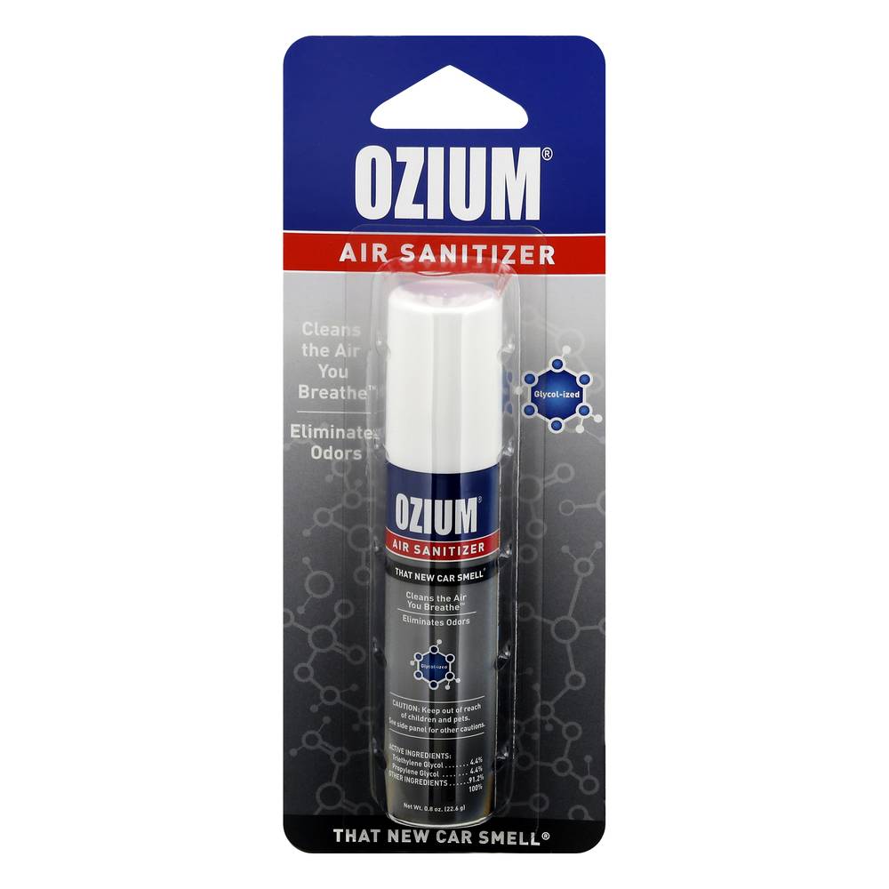 Ozium Air Sanitizer New Car Scent (1.1 oz)