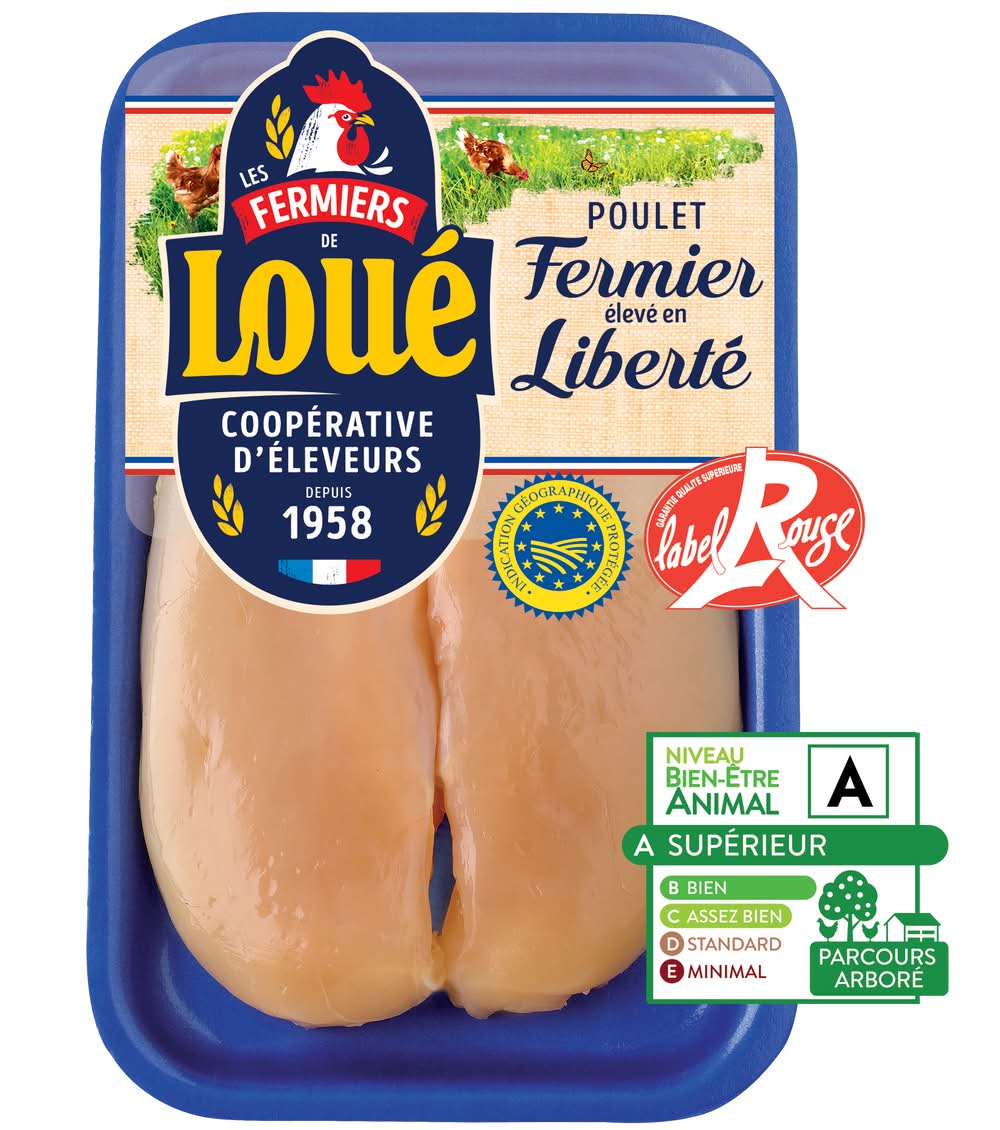 Fermier de Loué - Filet de poulet jaune label rouge (2)