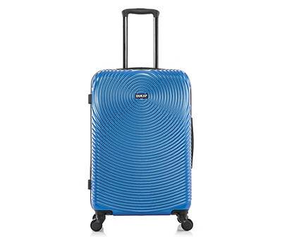 Dukap Inception Blue 24" Radial Ridge Hardside Spinner Suitcase