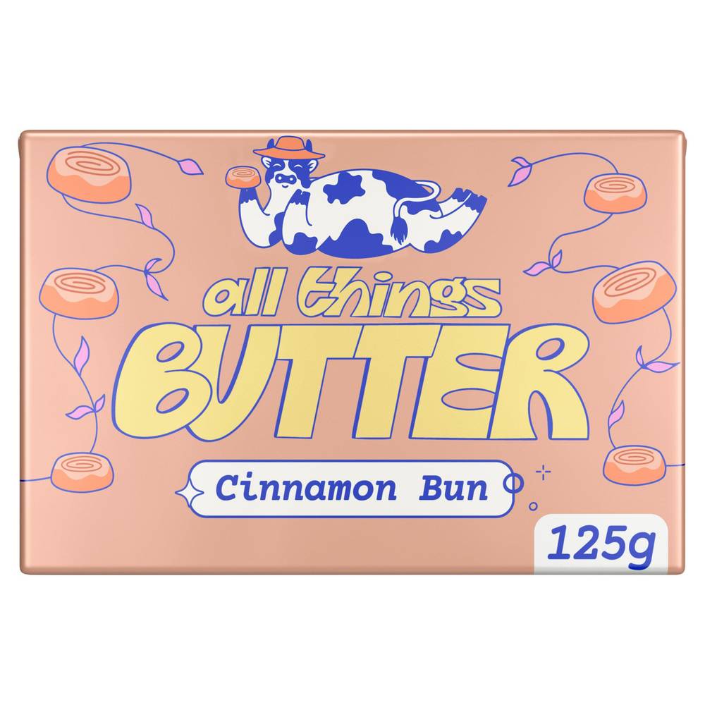 All Things Butter Sweet British Butter Cinnamon Bun 125g