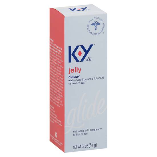 K-Y Personal Water Based Lubricant Jelly (2 oz)