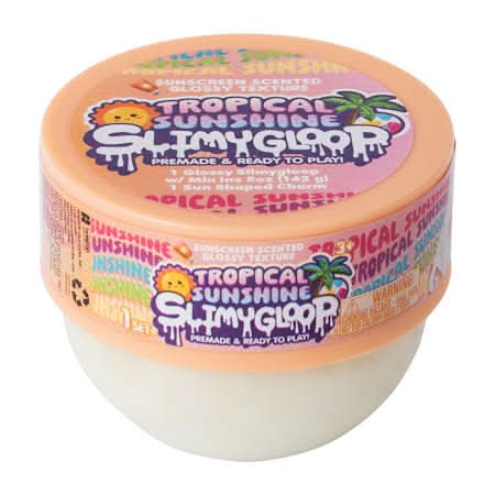 Summer-Themed Slimygloop® Party Slime Set Sun Screen