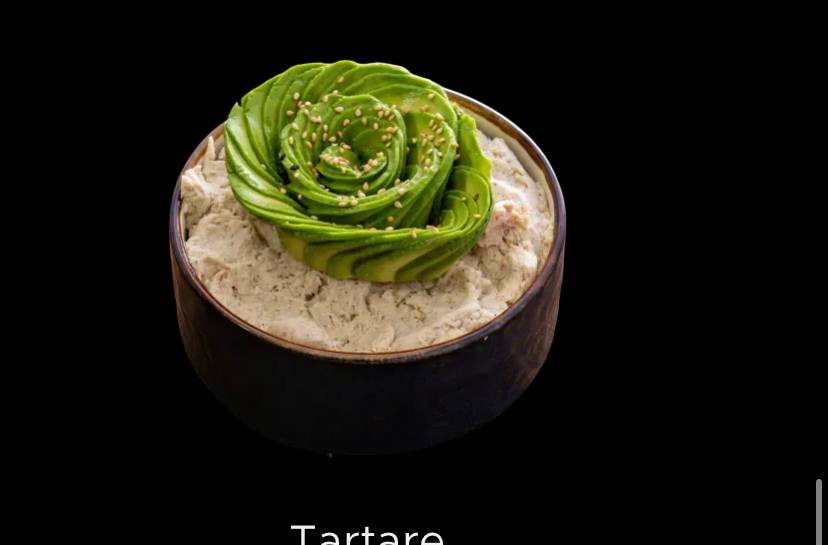 Tartare thon cuit mayo avocat