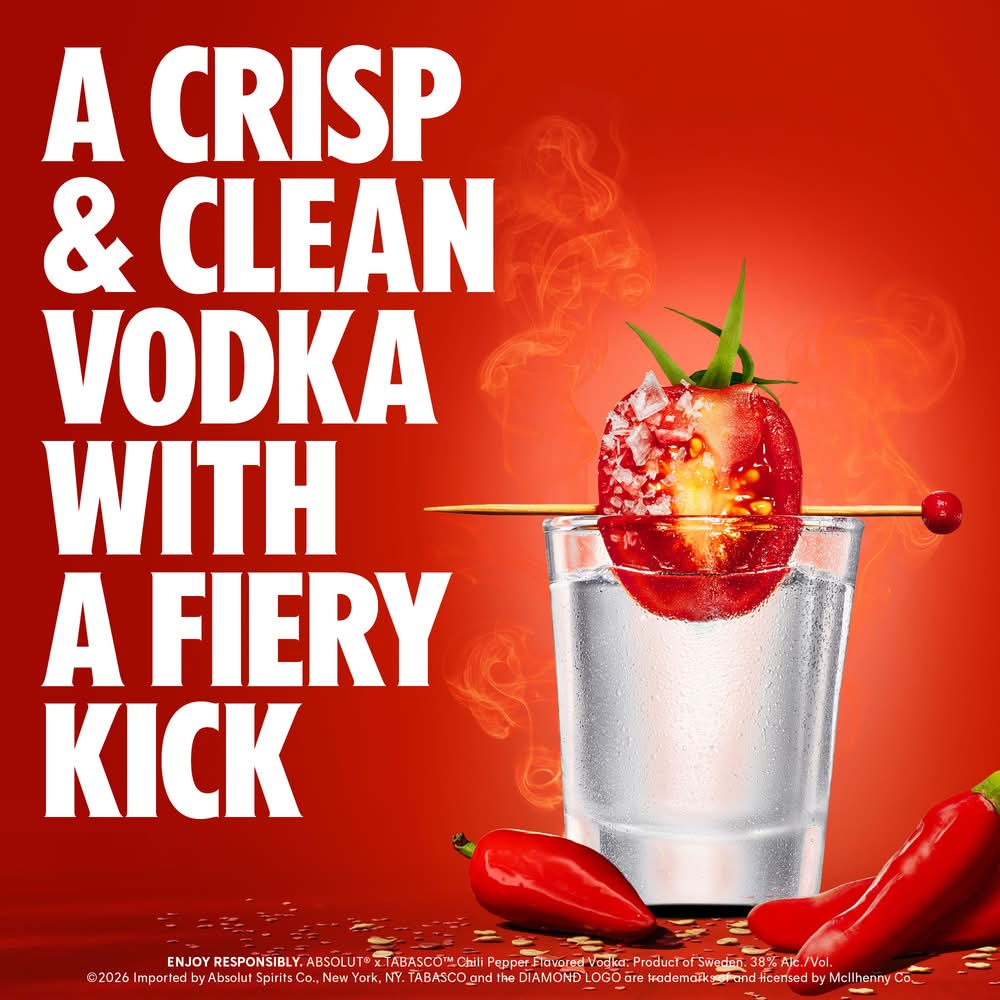 Absolut Gluten Free Tabasco Vodka Delivery Near Me | Order Online