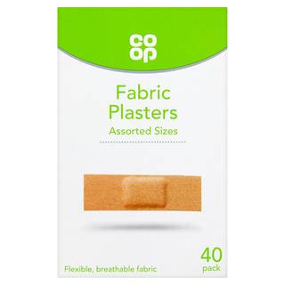 Co-op 40 Fabric Plasters