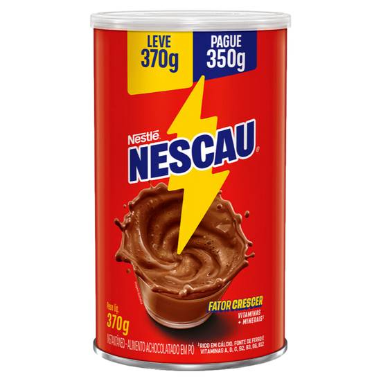 Nestlé achocolatado em pó nescau (370 g)