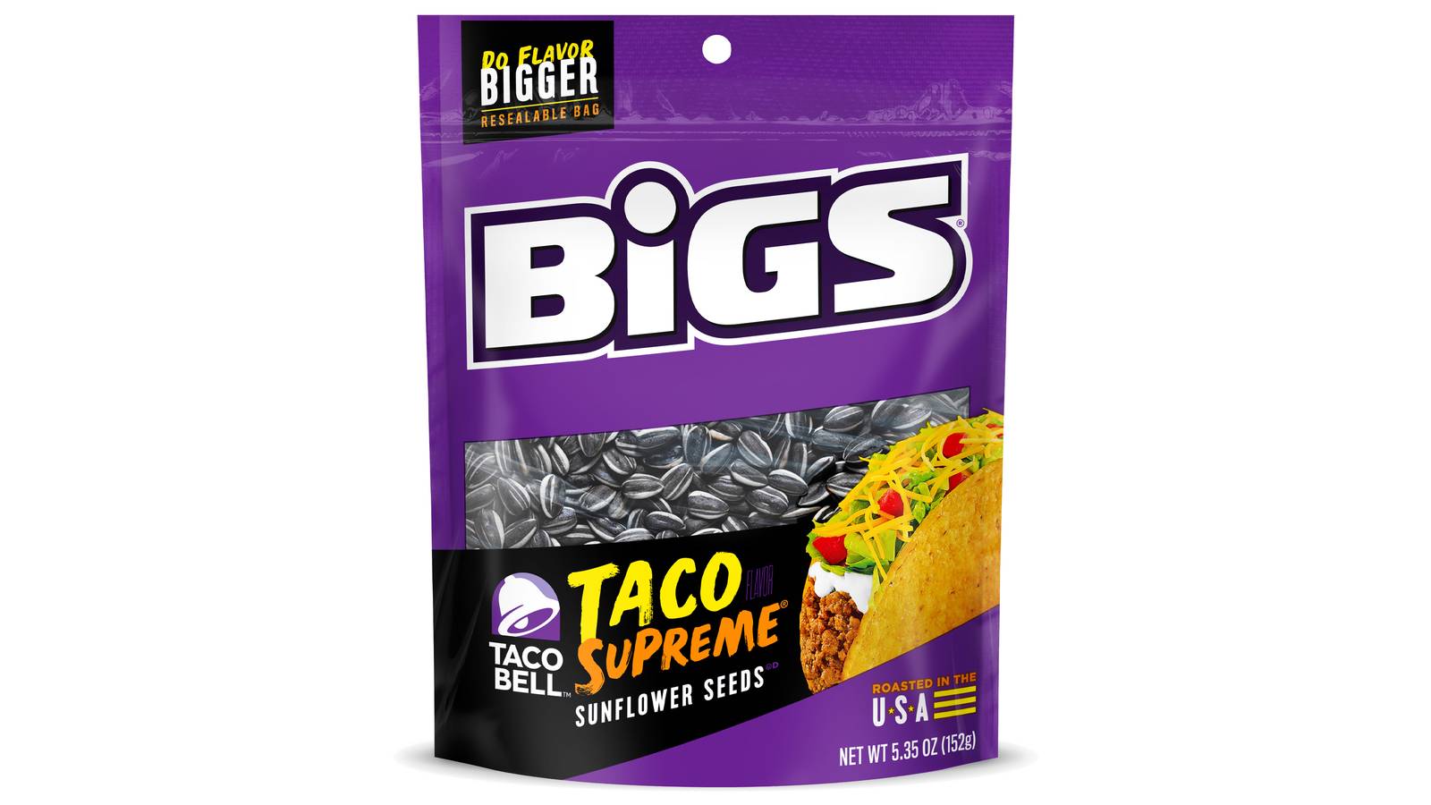 Bigs Taco Bell Taco Supreme Sunflower Seeds