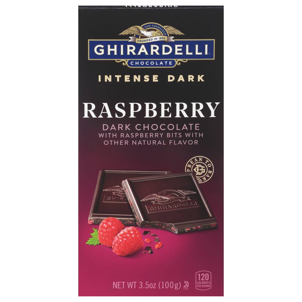 Ghirardelli Intense Dark Raspberry Radiance Dark Chocolate (3.5 oz)