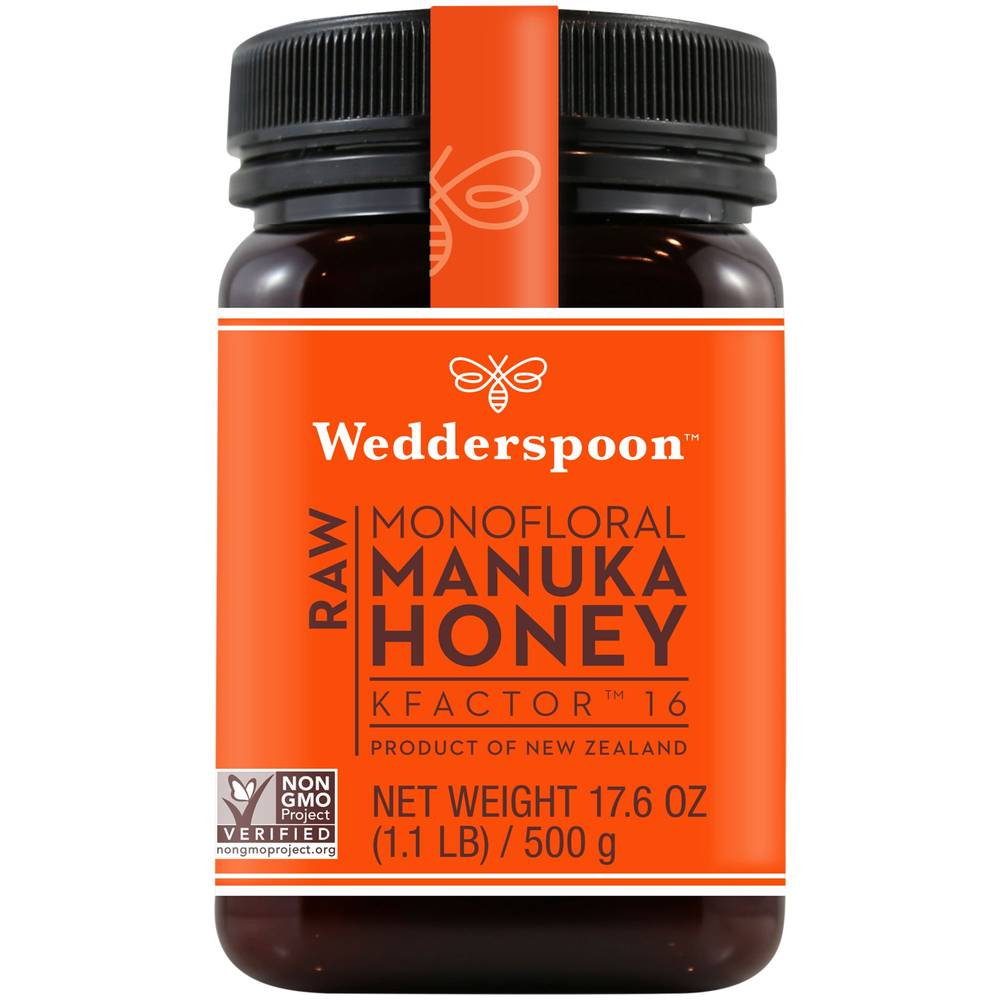 Wedderspoon Raw Manuka Honey (17.6 oz)