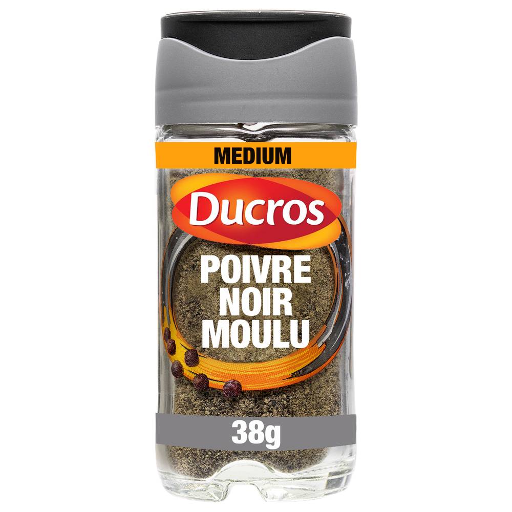 Ducros - Poivre noir moulu (38g)