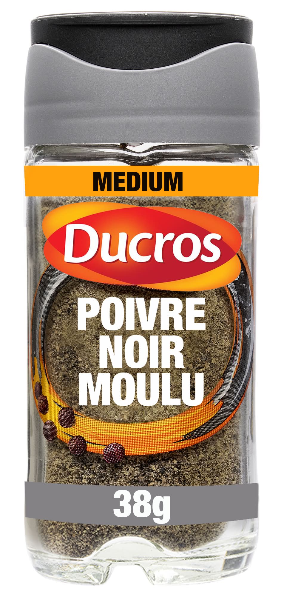 Ducros - Poivre noir moulu (38g)