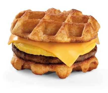 Sausage, Egg, & Cheese Waffle Sandwich